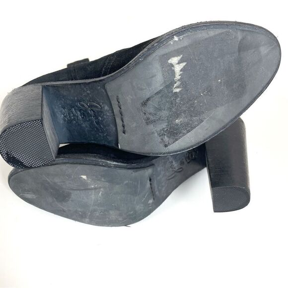 Joie Monte Western Suede Ankle Booties Size 35 - Picture 9 of 13